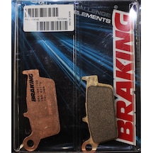 Braking 701cm44 2009-2020 Kawasaki Klx 250 Uyumlu Arka Fren Balatası Sinterli Balata
