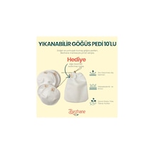 Yıkanabilir 10'lu Kumaş Göğüs Pedi
