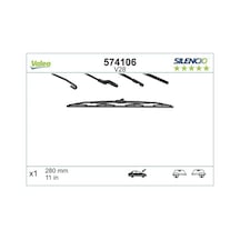 Jeep Cherokee Arka Silecek Supurgesi 2002-2011 Valeo 574106