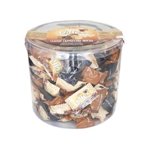 Elvan Coffex Mix Classic Cappuccino Mocha Kahveli Dolgulu Sert Şeker 2 x 1 KG