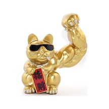 Polyester Şanslı Kedi Figürü Model 2
