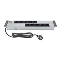 Amp Connect 19"2u 10'lu Schuko Direkt Bağlantılı Kabinet Grup Prizi Pdu -16a