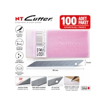 Nt Cutter Bd-1800 9mm Metal 30 Derece Maket Bıçağı Yedeği
