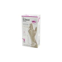 Reflex Slimfit Glove Kod-030 S Krem Pudrasız Muayene Eldiven 100lü 2