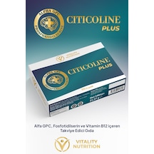 Vitality Nutrition Cıtıcolıne Plus Sitikolin + Alfa Gpc + Fosfotidilserin İçeren Takviye Edici Gıda