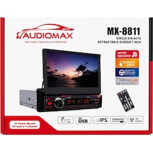 Audiomax İndash Teyp Audiomax Mx-8811 İndash Kızaklı Ekranlı Teyp Park Kameralı