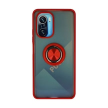 Xiaomi Redmi K40 Kılıf Montreal Yüzüklü Silikon Kapak