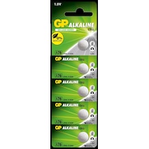 Gp Gpa76 C5 Lr44 Alkalin Düğme Pil 5'li Paket