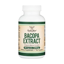 Double Wood Bacopa Monnieri Extract 450mg 90 Capsul. Usa Ver... Double Wood Bacopa Monnieri Extract 450mg 90 Capsul. Usa Ver...