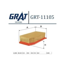 Hava Filtresi Grat 11105/bx Clio Iv Duster Iı Oem 165467674r