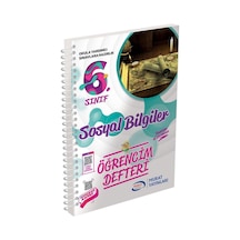 6.Sınıf Sosyal Bilgiler Öğrencim Defteri Murat Yayınları
