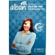 Alban Kendinden Yapışkanlı Steril Göz Pedi