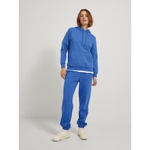 Jjxx Jack&jones Rahat Kesim Yüksel Bel Siyah Kadın Eşofman Altı 12223960 Mavi