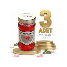Tatşen Cam Reçel Gül 3x380 Gr