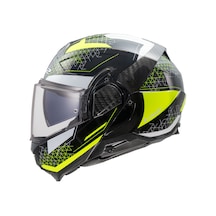 Ls2 Advant 2 Astral Çene Açılır Kask Neon Sarı - Siyah Ls2 Advant 2 Astral Çene Açılır Kask Neon Sarı - Siyah