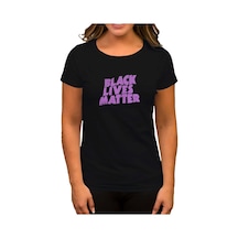Black Sabbath Black Lives Matter Siyah Kadın Tişört Siyah
