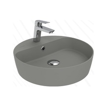 Creavit Loop LP146-00CG00E Masa Üstü Çanak Lavabo Extra Cool Grey 45 CM