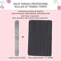 Gala Düz Çelik Taban + Yedek 10'lu 240 Sertlik