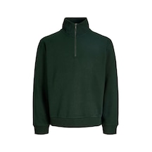 Jack & Jones Erkek Yarim Fermuarli Sweatshirt - Bradley Scarab