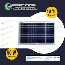Gesper Energy 50 Watt Polikristal Güneş Paneli