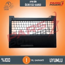 Lenovo Uyumlu 80SV00F8TX, 80TV00TTTX Notebook - Laptop Klavye Üst Kasa (Pars Power) Gümüş 280756
