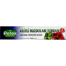 Petek Kilitli Buzdolabı Torbası 8'li 23 x 31 CM
