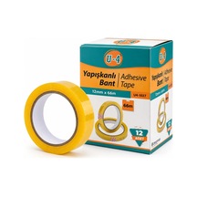 12 Adet - 12mmx66mt Para Bantı Okul - Ofis - Kırtasiye Bx40 10