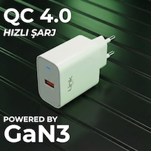 T461e Eco 45w 67-120w Qc3.0 Turbo Şarj Type-c Kablolu Şarj Aleti