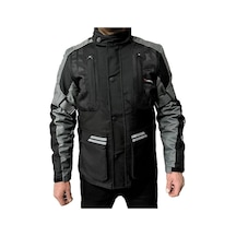 Venom Motosiklet Montu Tourex 4 Mevsim Ce Sertifikalı Touring Long Motor Mont Siyah-gri