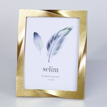 Selim 15 x 20 CM Curved Çerçeve Altın