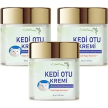 Süper Kedi Otu Kremi Uzak Doğu Muzicesi Doğal Masaj Krem 50ml X 3 Adet