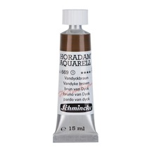 Schmincke : Horadam Aquarell Artist Sulu Boya : 15 Ml Tüp : Seri 1 669 Vandyke Brown
