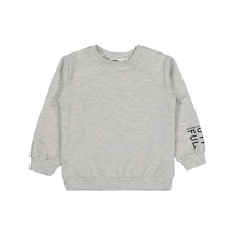Civil Girls Basic 2-5 Yaş Sweatshirt - Ekru Ekrumelanj