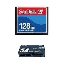 Sandisk 128 MB Compact Flash - Usb 2.0 Cf Kart Okuyu - Hafıza Kartı