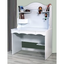 DARDASON KUPON K507 BEYAZ RAFLI BİLGİSAYAR MASASI Beyaz