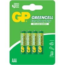 Gp Greencel Aaa Boy İnce Çinko Kalem Pil 4 Lü Paket