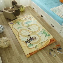 Zooturak Peluş Çocuk Matı Deve Eljamal 100cm x 150cm