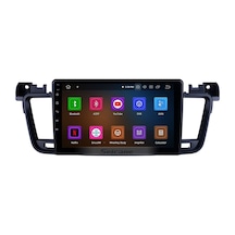 Peugeot 508 2011-2017 Uyumlu Multi Medya Navi Gasyon Usb Kamera Carplayer 4 Ram