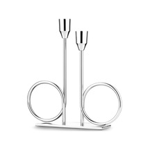 Jumbo Alula Stand Şamdan Silver Diğer