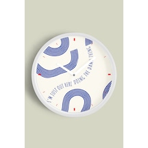 Modern Duvar Saati - 30cm - Önü Camlı Beyaz Kasa - Sessiz Mekanizma-jh0654 Beyaz