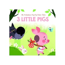 My Peekaboo Pop Up Fairy Tales 3 Little Pigs Book