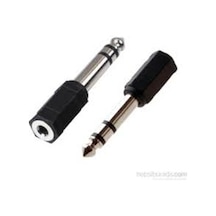 3.5Mm Jack / 6.3Mm Gitar Jack Dönüştürücü - Süper (Aaa) Kaliteli