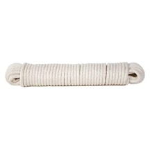 5620727 Pamuk Örgülü Çamaşır İpi, 17,5 Cm X 200-metre, Beyaz Çok Renkli