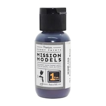 Mmp-108 Q1 Japon Parlama Önleyici Mavi Siyah İkinci Dünya Savaşı Kaput Akrilik Boya 1 Oz 30ml Genel