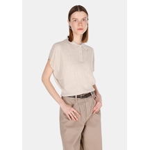 Colin's Colins Regular Fit Kadın Bej Kazak Cl1073130 Cl1073130 Q1.v2 Beı Bej