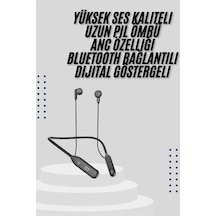 Bluetooth Kulaklık Kablolu Android Ve İos Uyumlu Anc Özellikli Diğer