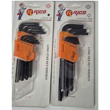 Ht- Rico L Allen Takımı Uzun Ve Torx Alyen Takımı Uzun 18 Pç
