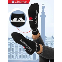 Cinema St. Petersburg Baskılı Hediye Çorapları 205117166 Siyah