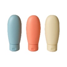 Vios Store Travel Boy 60 Ml Seyahat Tipi Şampuan Şişesi Seti Sızdırmaz, Yeniden Doldurulabilir Silikon Kap