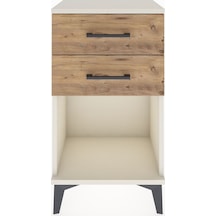 Arges Komodin 2 Çekmeceli 44x30x80 Aytaşı-çam Aytaşı